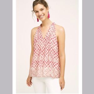 Anthropologie HD in Paris Carmona Silk Blouse